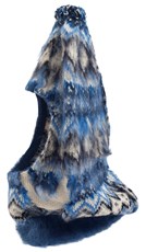 Maison Margiela Blue knit balaclava 207178